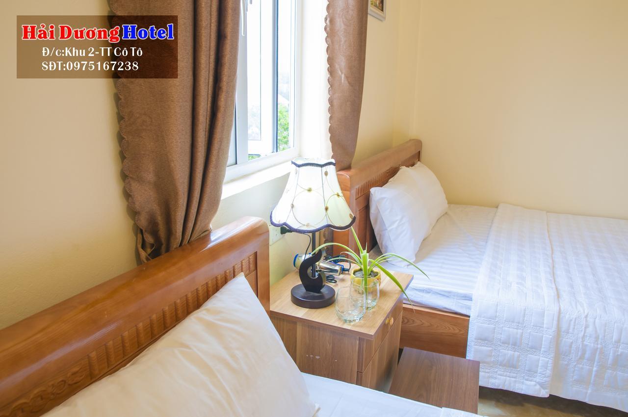 Hai Duong Hotel Co To Dao Co To Exteriör bild