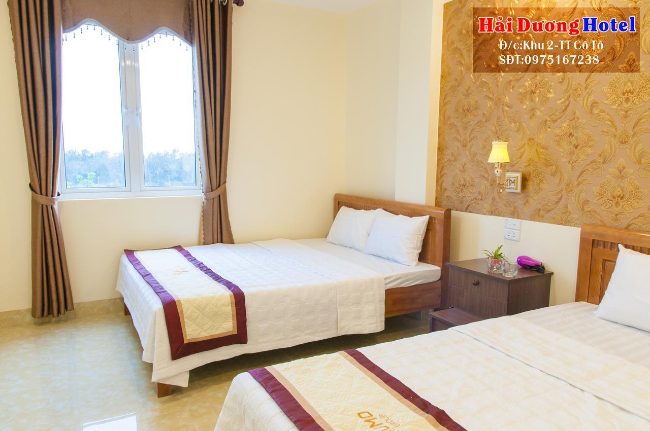 Hai Duong Hotel Co To Dao Co To Exteriör bild
