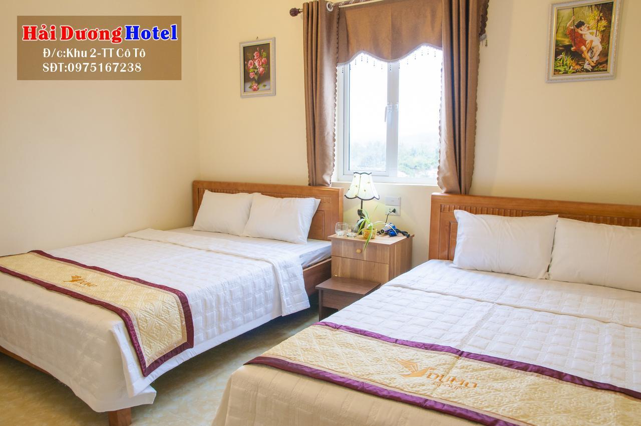 Hai Duong Hotel Co To Dao Co To Exteriör bild