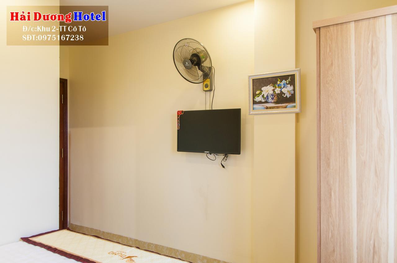 Hai Duong Hotel Co To Dao Co To Exteriör bild