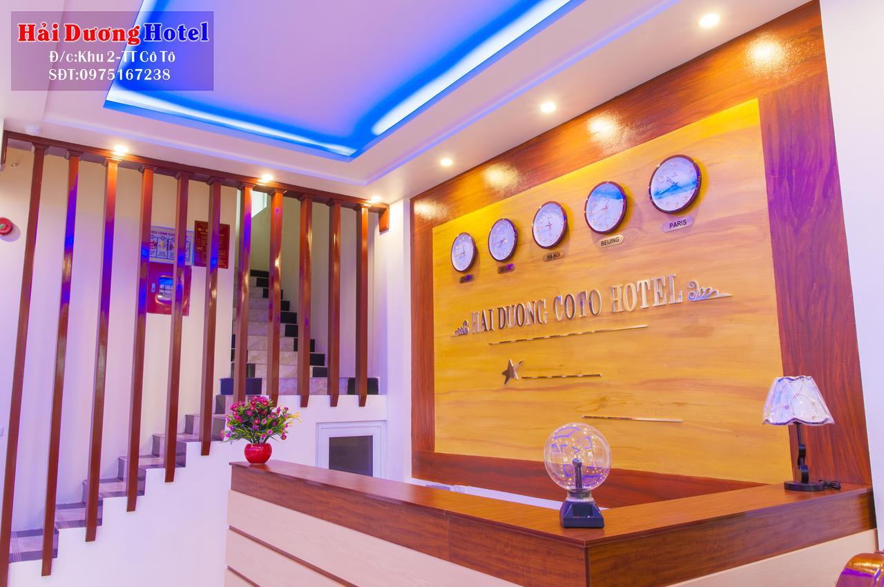 Hai Duong Hotel Co To Dao Co To Exteriör bild