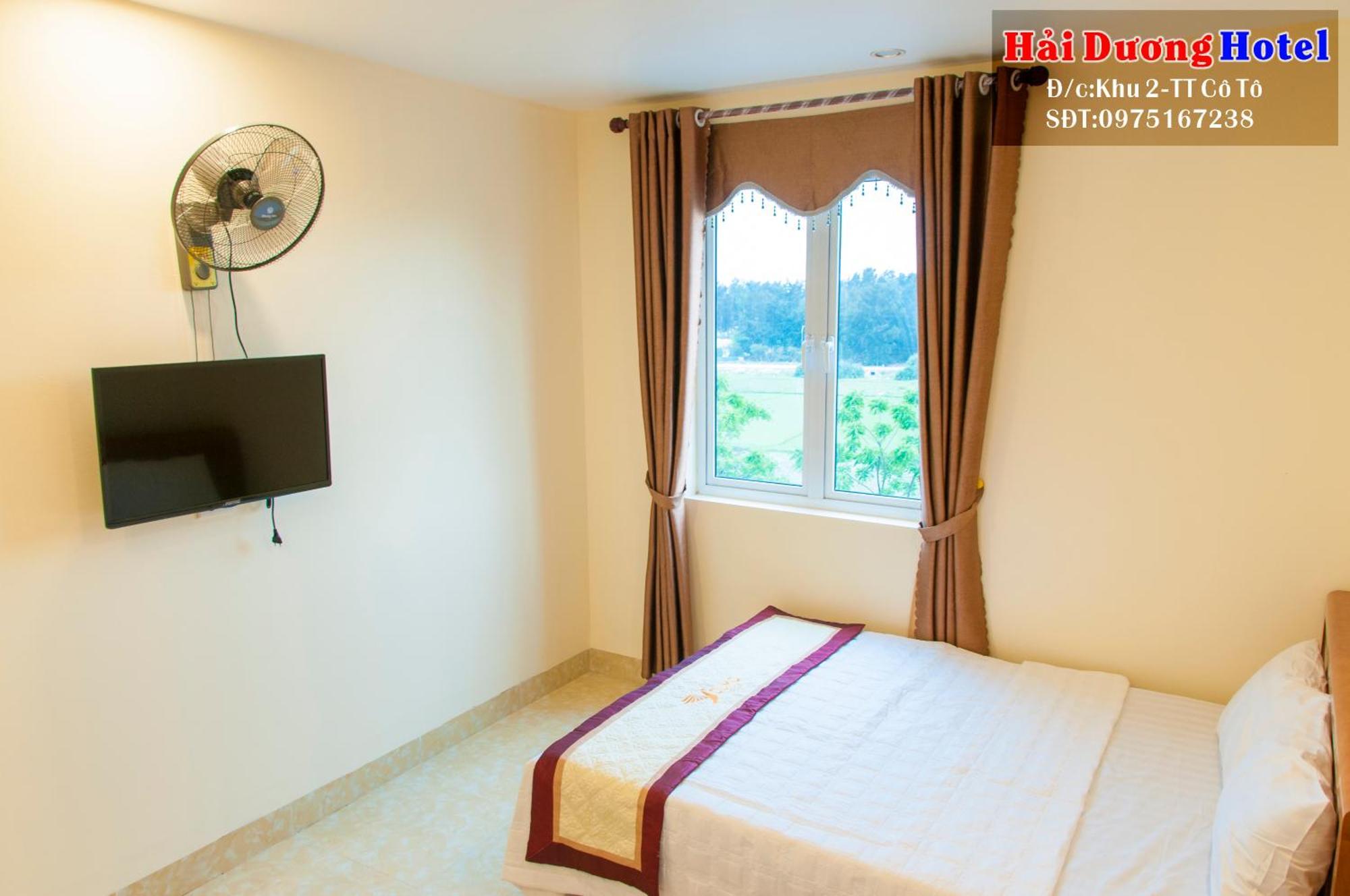 Hai Duong Hotel Co To Dao Co To Exteriör bild