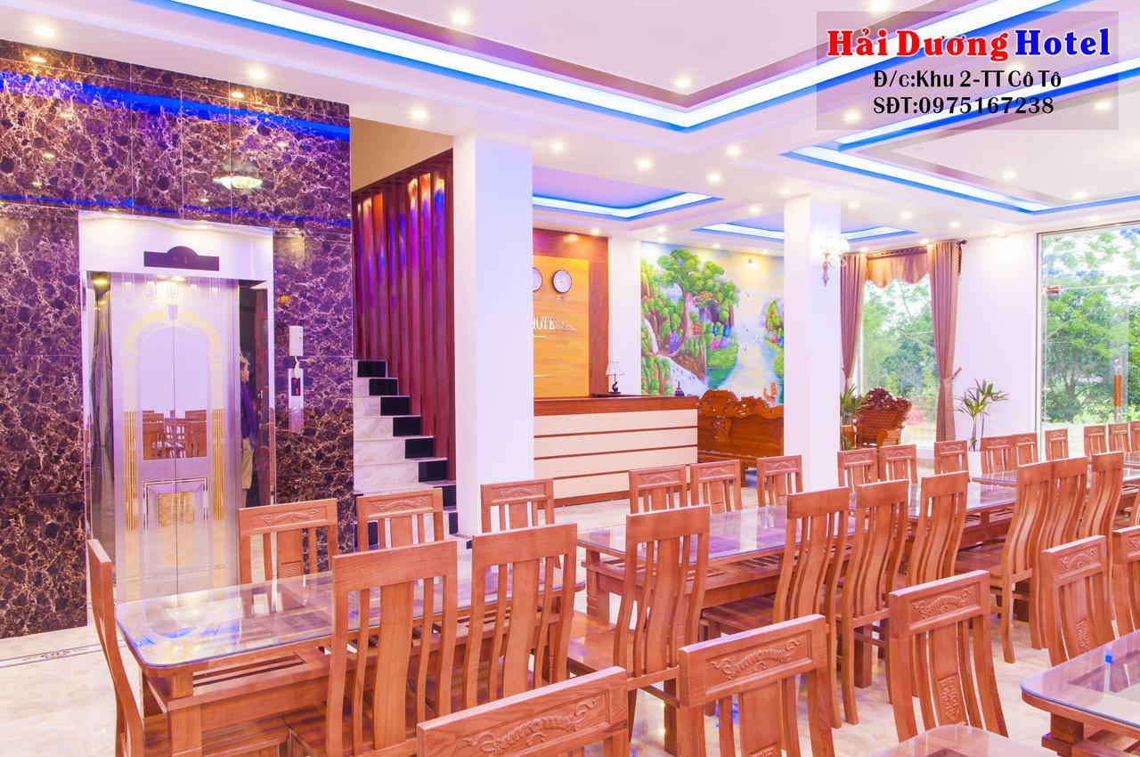 Hai Duong Hotel Co To Dao Co To Exteriör bild