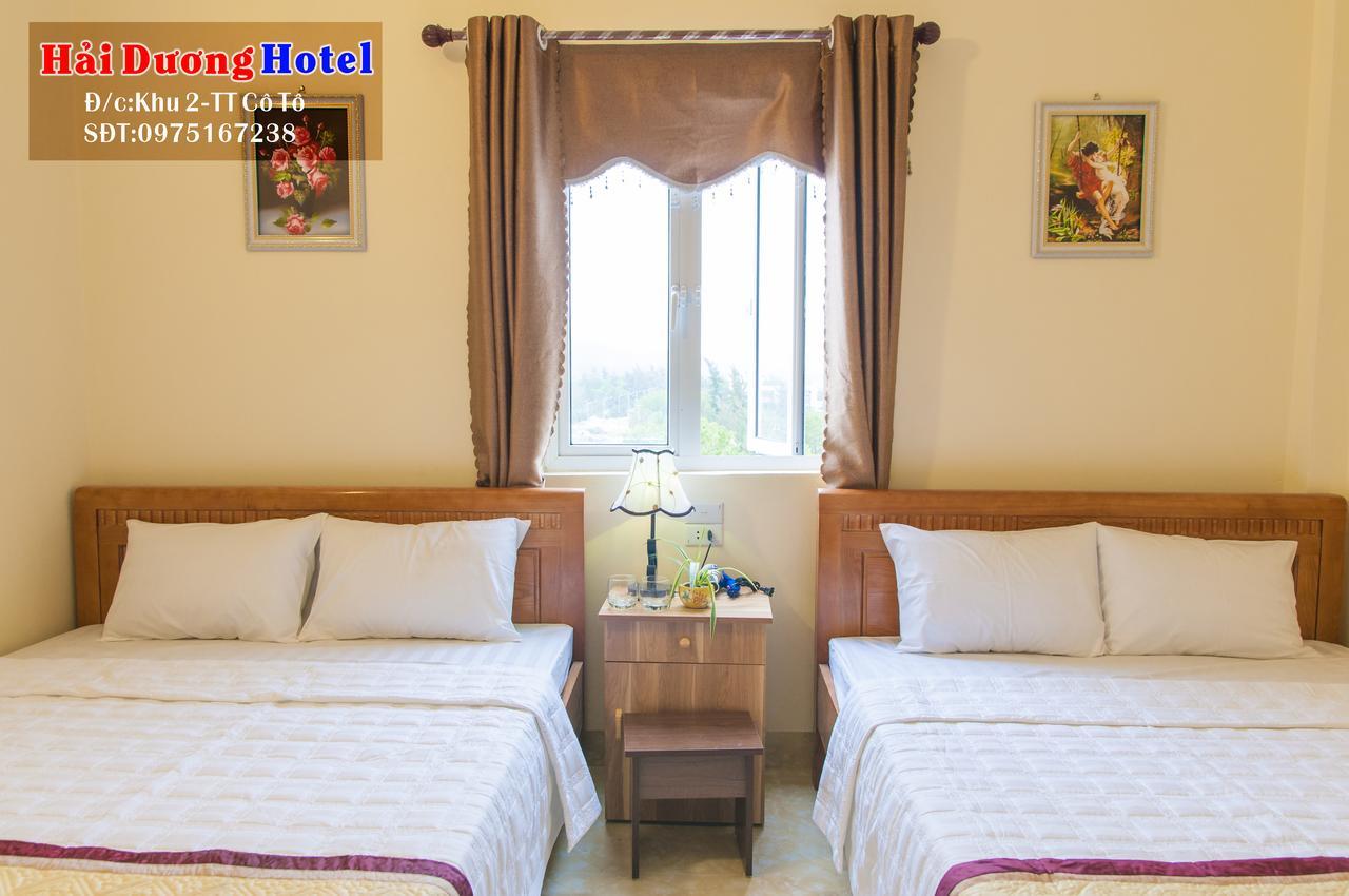 Hai Duong Hotel Co To Dao Co To Exteriör bild