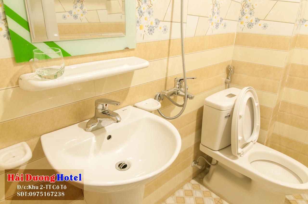 Hai Duong Hotel Co To Dao Co To Exteriör bild